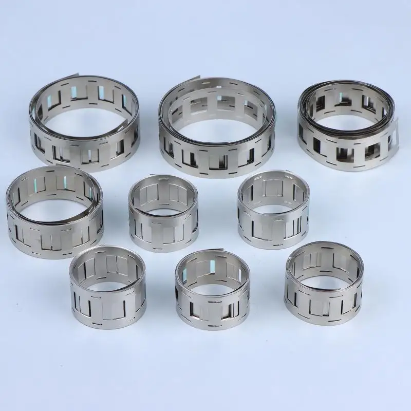 Nickel Plated Steel Strip for 18650 Battery Welding 2P 1 Roll 1M 0.15*20.2mm High Purity for DIY Battery Packs