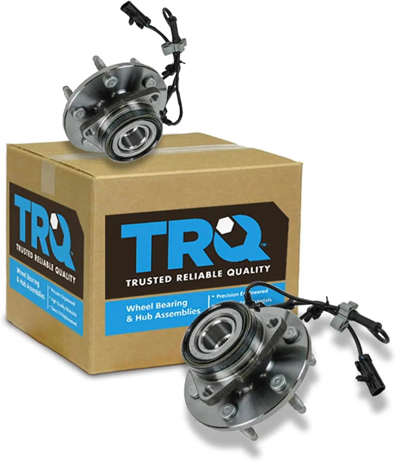 

Front Wheel Bearing and Hub Assembly Set for 99-06 Chevrolet Silverado 1500 4WD, 02-06 Cadillac Escalade AWD