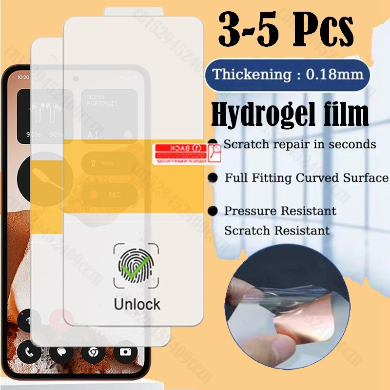 

Hydrogel Film For Nothing CMF Phone 2 1 Pro Soft Full Cover Screen Protector For Nothing Phone 2 2A 1 Clear Protective Film