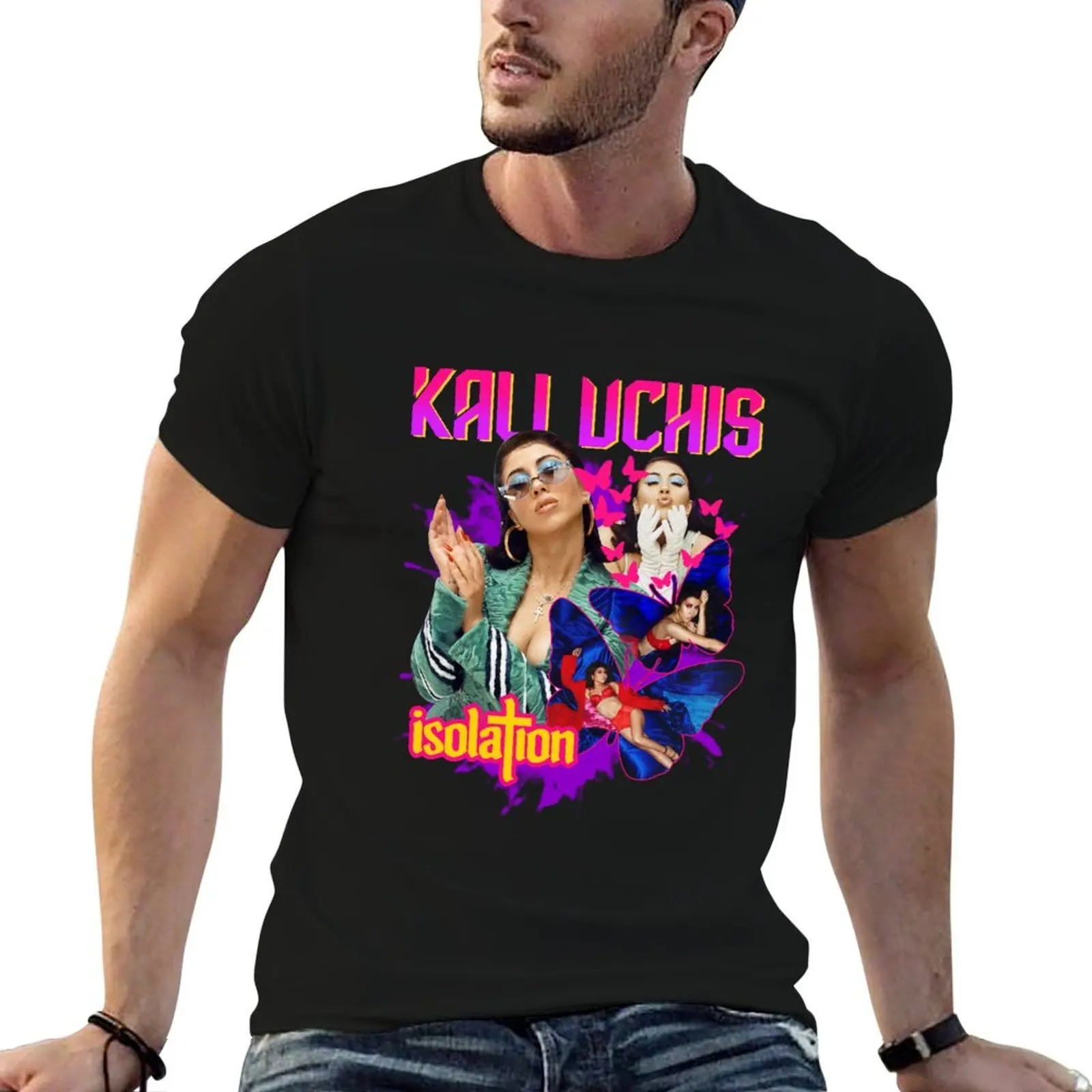 

Vintage Kali Uchis - Isolation T-Shirt funny t shirts dark humor man t shirt cotton t shirts designer T-Shirt