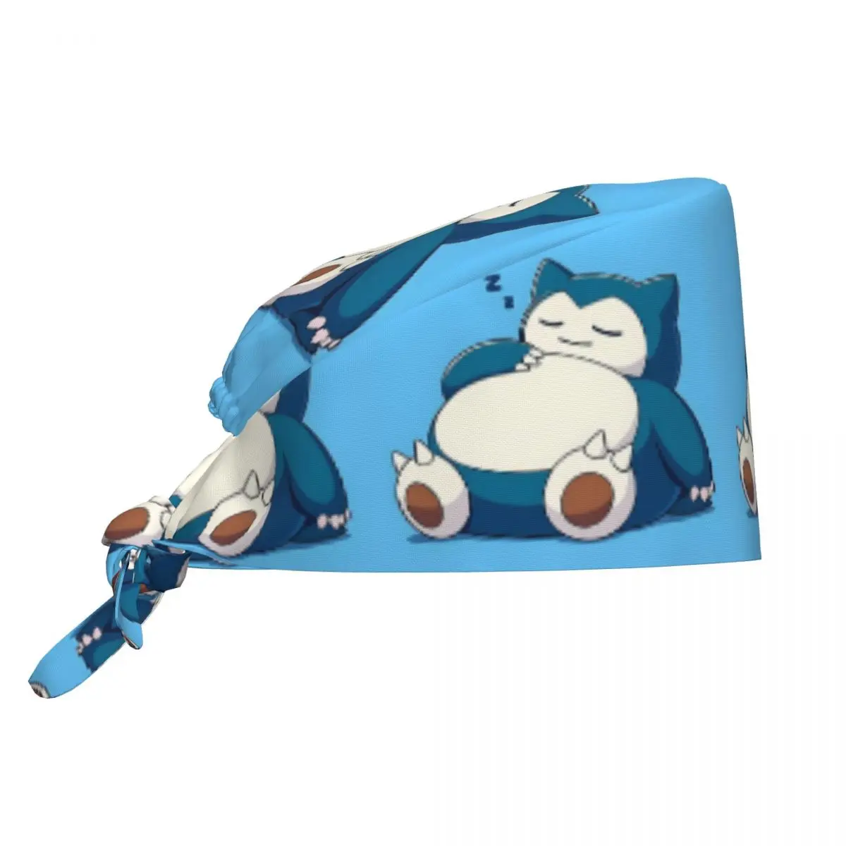 Maßgeschneiderte atmungsaktive S-Snorlax Pflegekappe, OP-Haube, Haarbedeckung für Krankenhaus und Apotheke