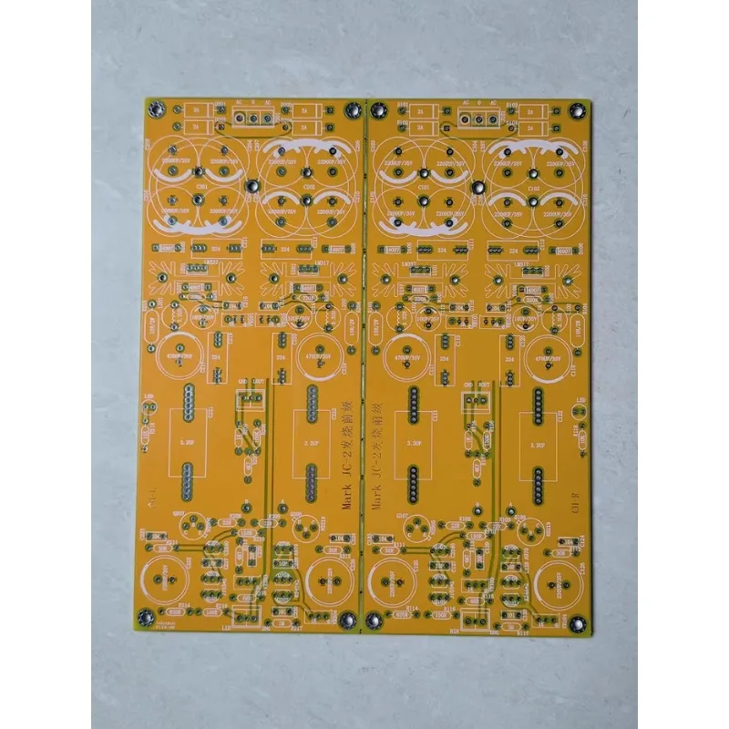 مارك JC2 الفئة أ كلاسيكي Mingji الدائرة مع ارتفاع درجة الحرارة الذهب مختومة أنبوب HIFi قبل مكبر للصوت PCB