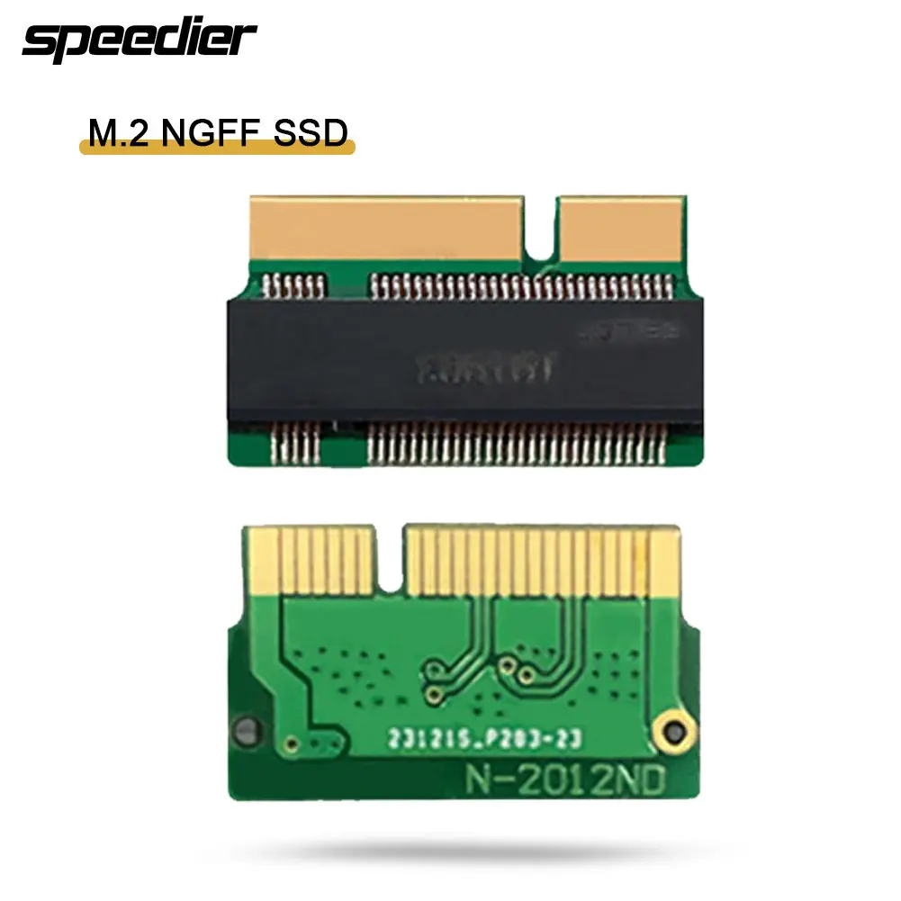 

M.2 NGFF SSD Adapter Card for 2012 pro A1425 A1398 SSD Compatible with MacBook Air And MacBook pro Models
