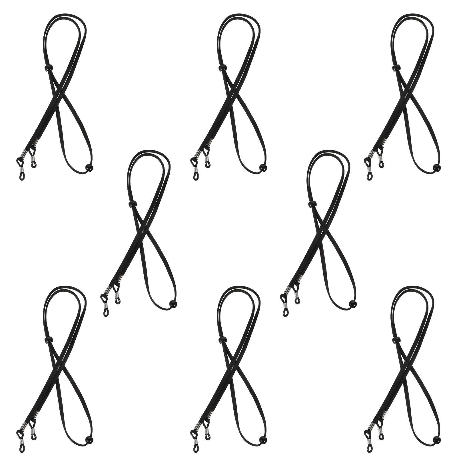 

8Pcs Premium Eyewear Straps Cloth Glasses Rope Practical Chain Sunglasses Retainer Daily Accessory