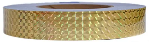 

Prismatic Tape - Gold (1-inch x 150 ft) by