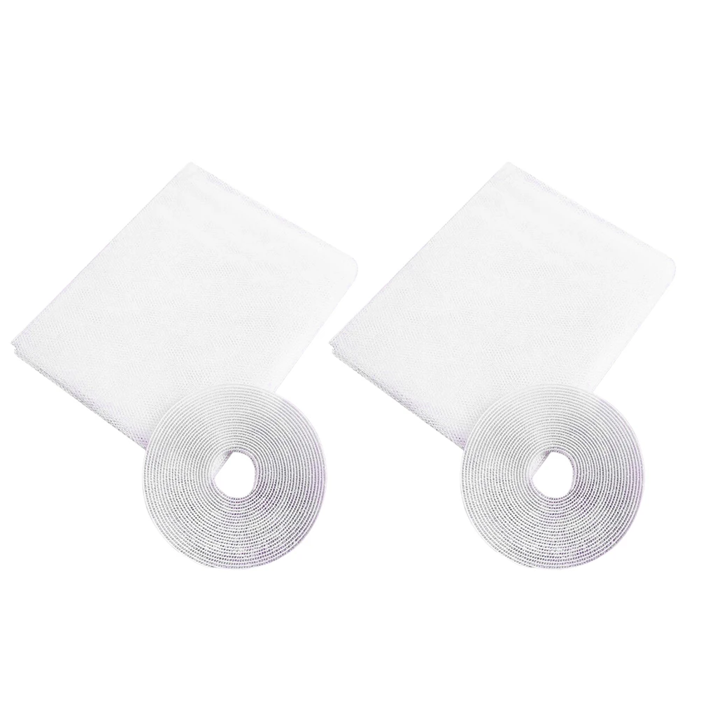 

Mosquito Proof Window Screen Net Anti Insect Mesh Curtain Adhesive Hook Strip Easy Install Keep Flies Wasps Out for