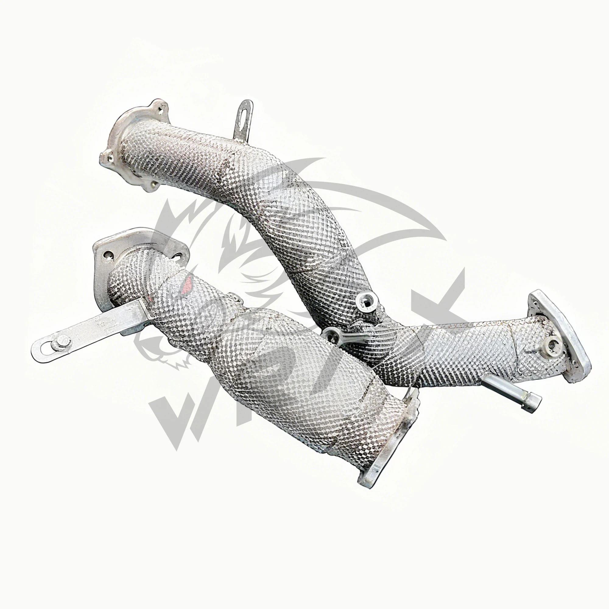 Downpipe di scarico WRAX Sport per Audi A4 B8.5 Tubo SS304 ad alto flusso con scudo termico