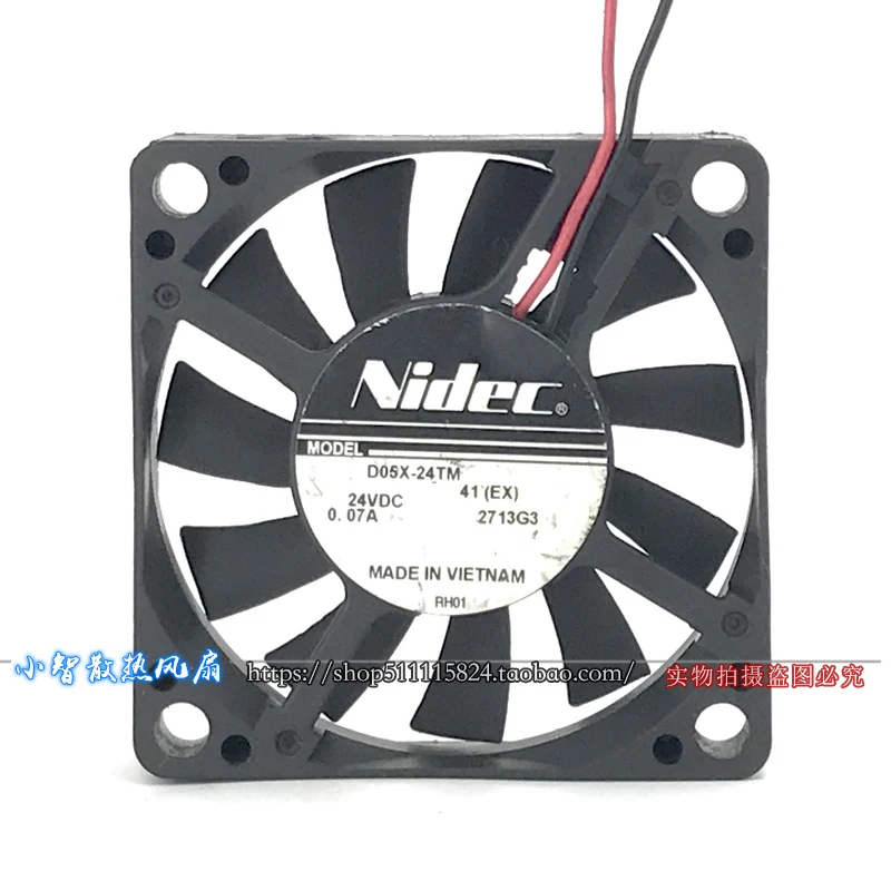 ORIGINAL D05X-24TM 24V 5010 50*50*10mm KIPAS PENDINGIN RADIATOR BARU