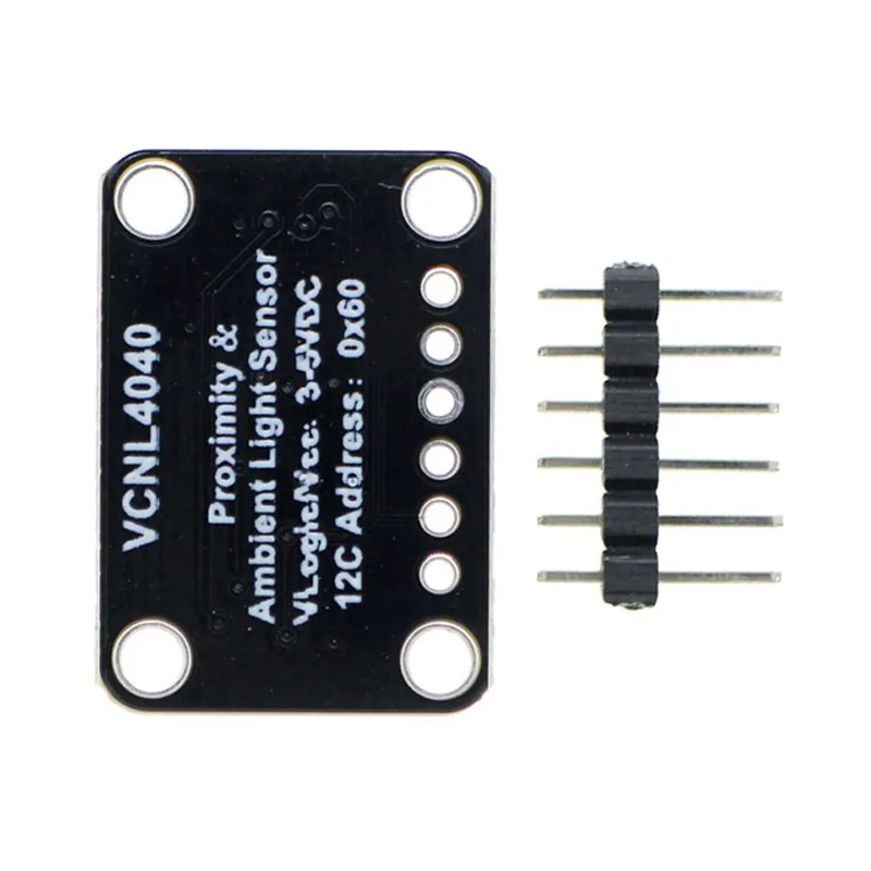 VCNL4040 2-in-1 Ambient Light & Proximity Sensor Module, I2C Interface 3.3V, Work with STEMMA QT / Qwiic Connector