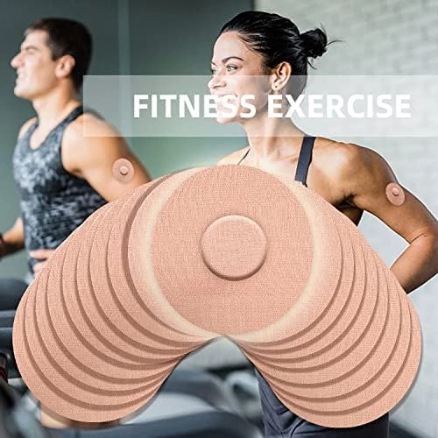 

Durable and Long Lasting High-Quality Waterproof Freestyle Libre Sensor Covers for Insulin Users - Pack of 50 Enhanced Ultimate