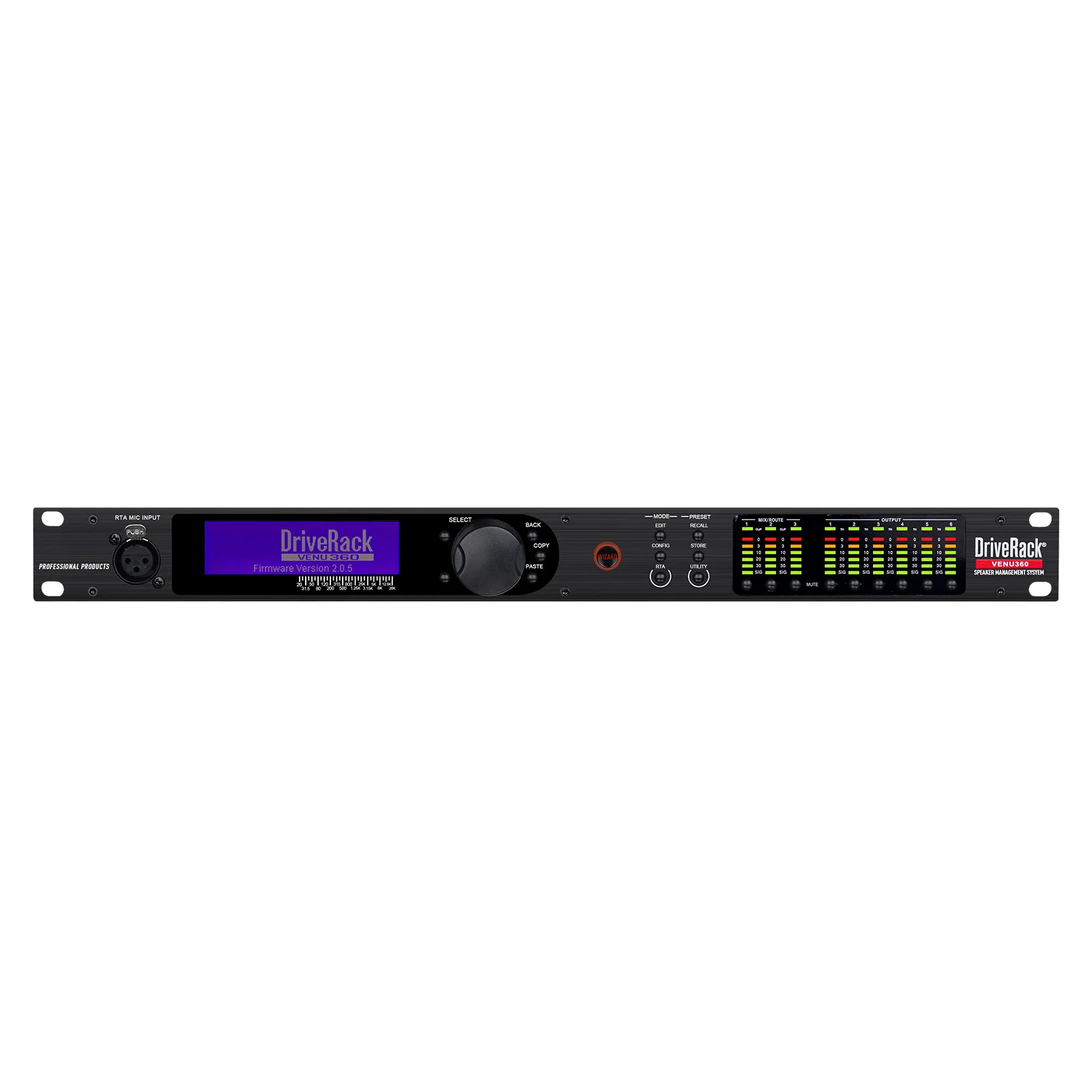 DriveRack 360 3 in 6 Out Effects Digital Audio signal Processor Stage Equalizer Suitable for Stage