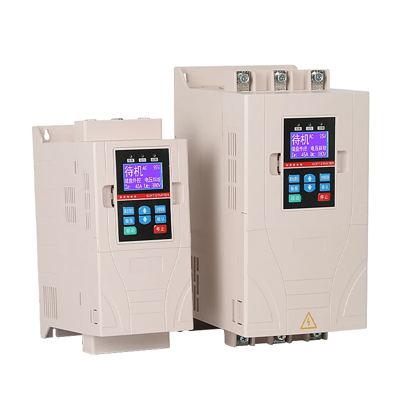 Motor Use  Built-in Bypass Soft Starter AC380V  5.5KW-7.5KW  3 PHASE Softstarter VFD VSD