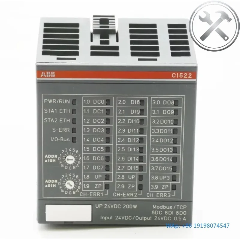 

Modbus TCP Bus Module High Speed Communication Module for PLC Control System