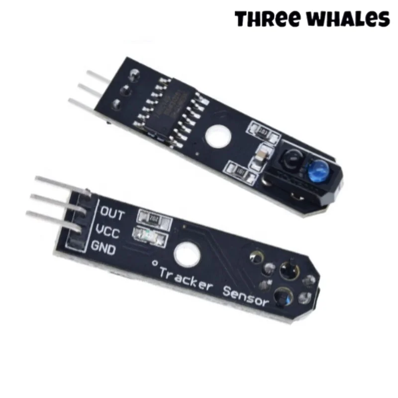 1-way tracking module intelligent car infrared tracking probe tracking sensor black and white line detection