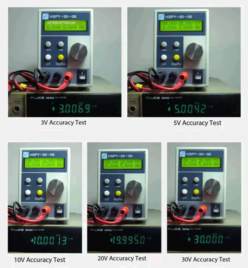 Hspy30V5A60V2A120V1A200V1A Programmable Adjustable DC Regulated Power Supply