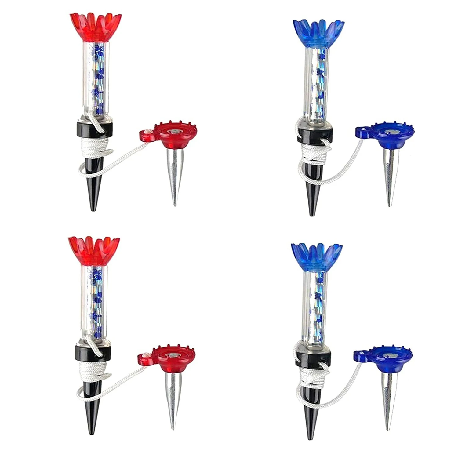 Magnetic Golf Tees 80mm Durable 360 Degree Rotation Tees for Men Women Golf Practice Training