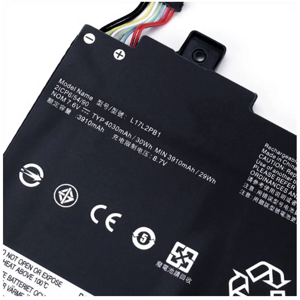 7.6V 30WH Battery Baterai Laptop untuk Lenovo V330-14IKB V330-14ARR V130-14IKB E43-80 K43C-80 E4-ARR L17C2PB1