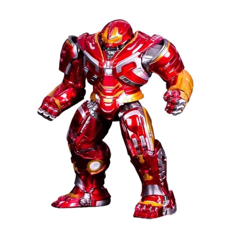 Disney The Avengers Iron Man Glowing Anti-hulk Model Super Hero Action Figure Collection Model Statue Toy Children's Gift