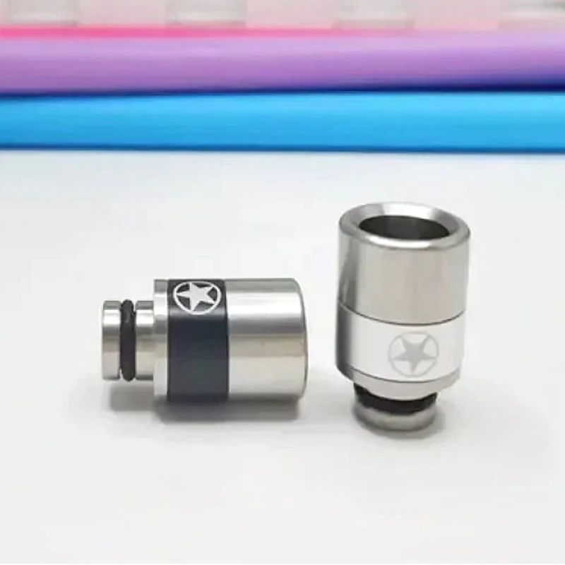 1 قطعة 510 فوهة بالتنقيط ضبط تدفق الهواء الفولاذ المقاوم للصدأ القش المشترك #4