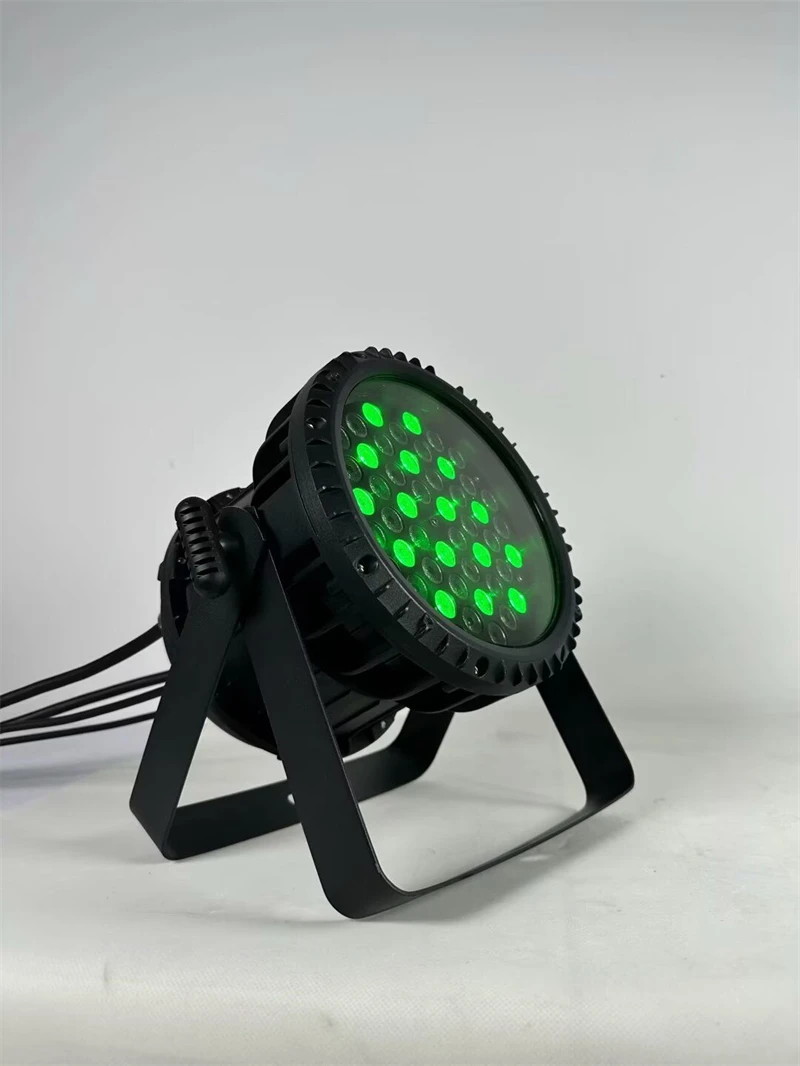 8pcs waterproof led par 54*3w ip65 led stage outdoor led par can rgbw led dmx par64 light