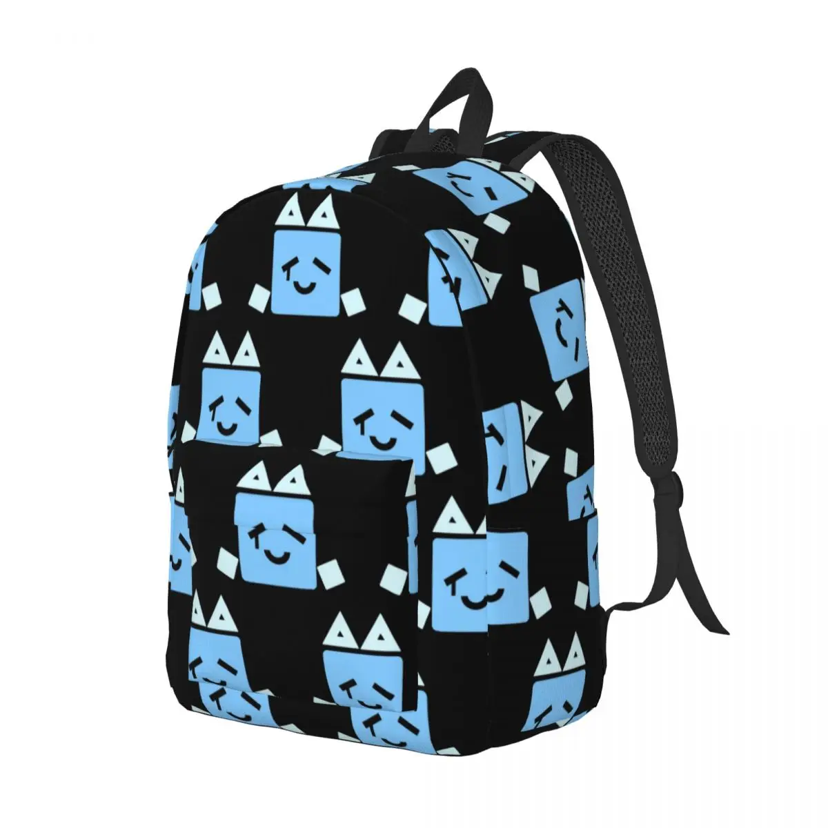 

Happy Cube Backpack Daypack Large Capacity Children BookBag School Bag Shoulder Bags for Men Women