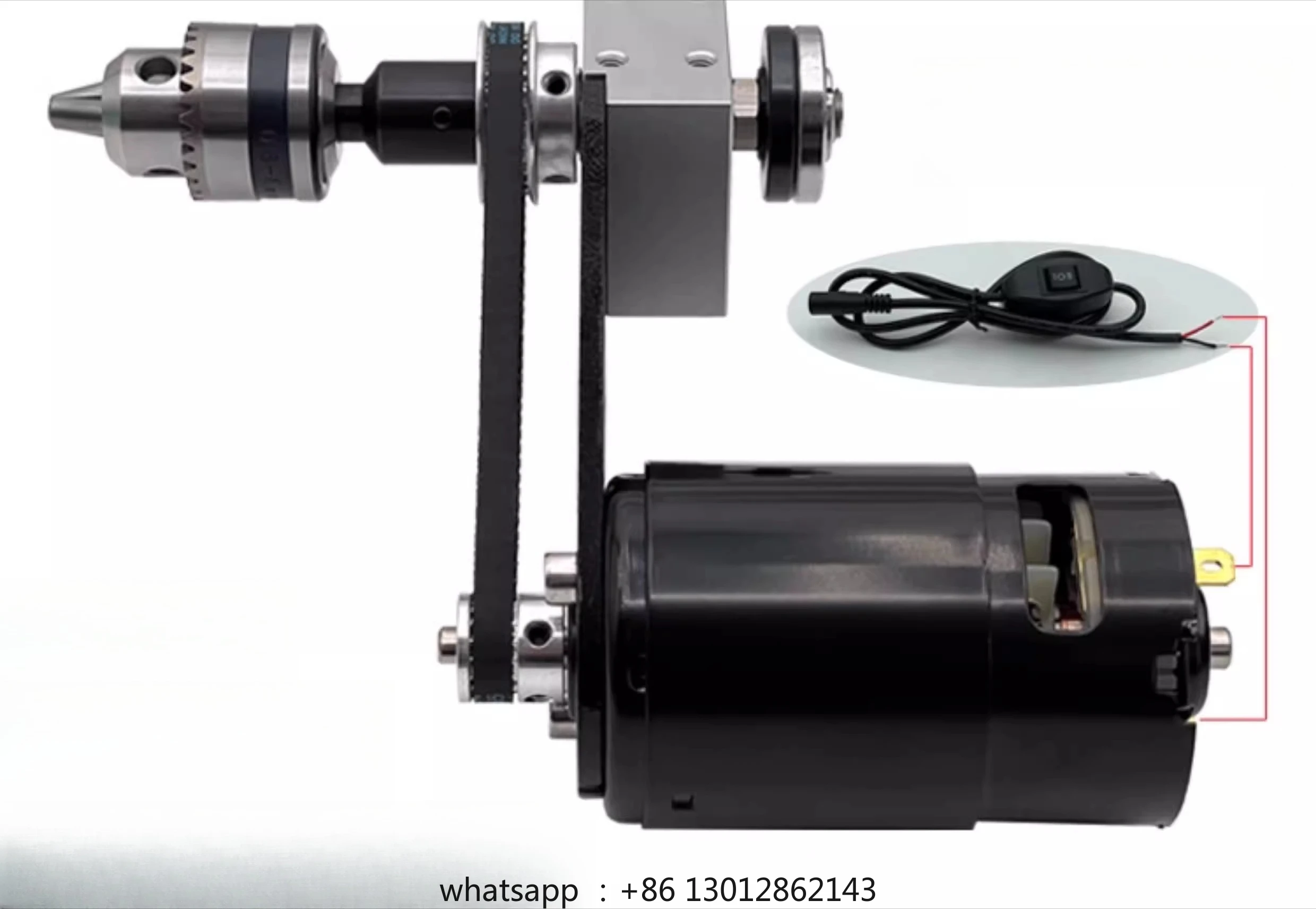 

Small table saw spindle precision unpowered bearing housing