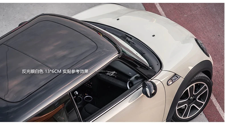 For Mini Sticker JCW Stickers Mini Cooper Accessories F56 R55 R56 R60 R61 F54 F55 F56 F60 Mini Cooper Sticker Countryman