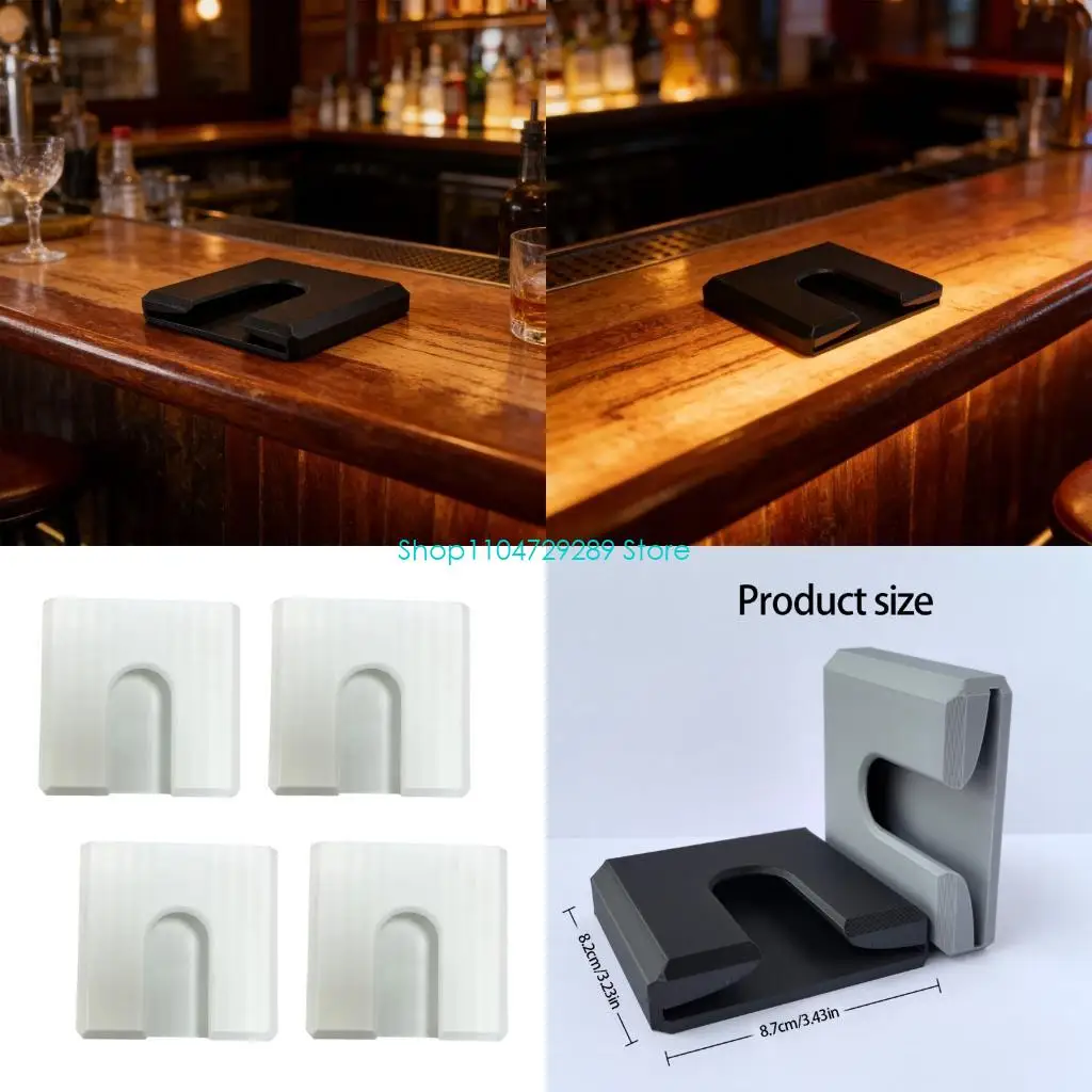 

D8KE RVs Under Cabinet Wine Glass Holder Hanging Car Storage Organizers For Travel Camping Anti Shake Cup Rack