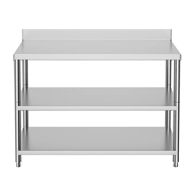 YJQ stainless steel shelves kitchen shelves floor multi-function console household cabinets multi-layer