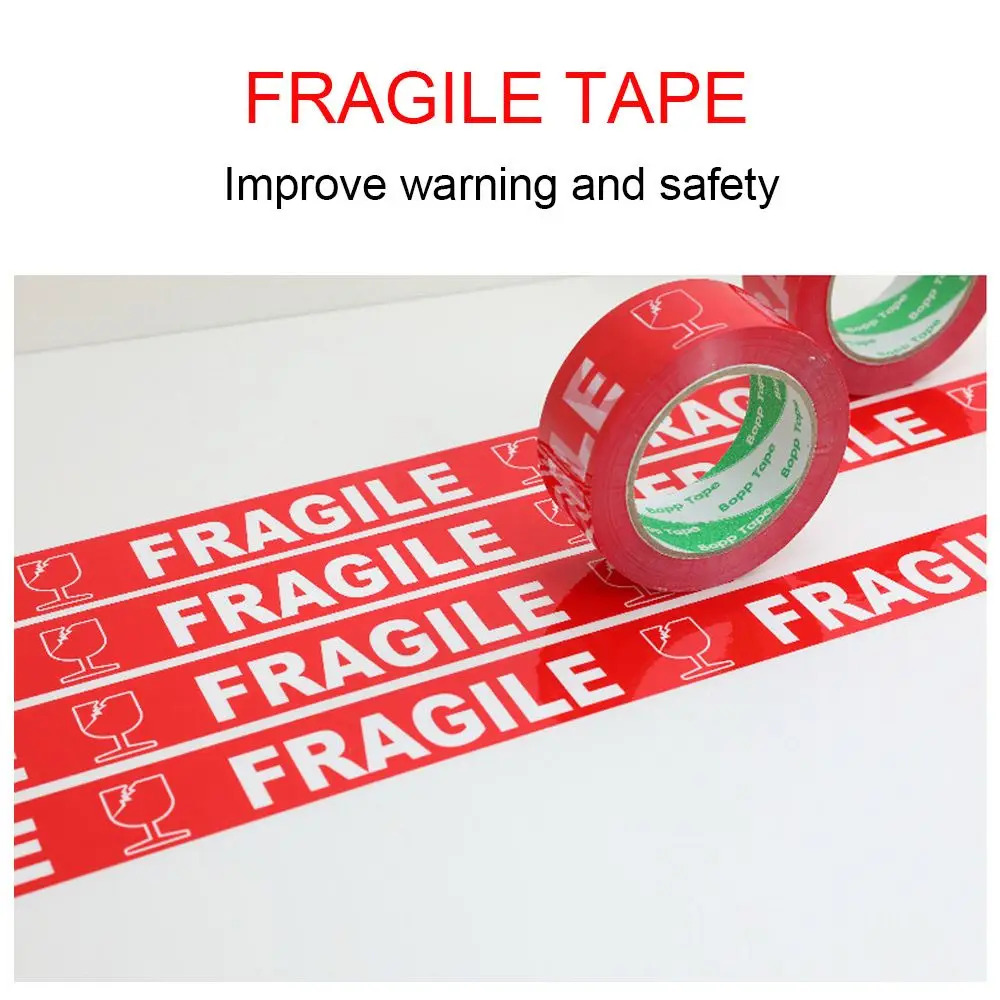 Fragile Warning Tape Package Adhesive Tape Logistics Express Box Sealing Tape