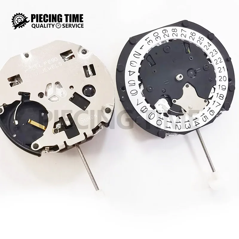 PE90 Watch Movement Part High Accuracy Movement Multi-Kinetic For PE9 Professional Repair Parts 3/6/9 Small Second Hand