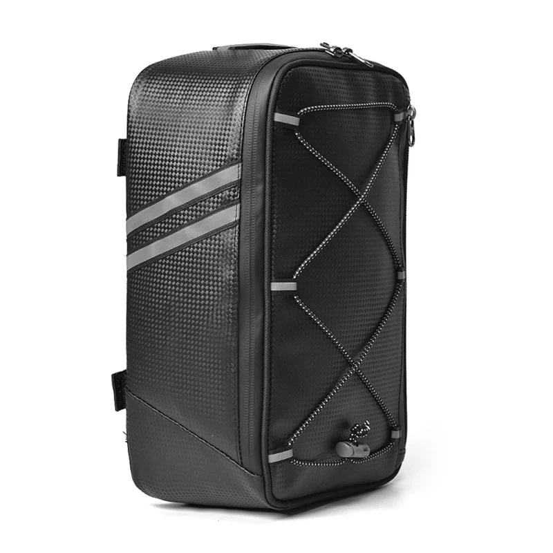 Fahrrad-Gepäckträgertasche 7L Fahrrad-Hecktasche Wasserabweisende Fahrradträgertasche mit Wasserdichter Regenhülle Fahrradausrüstung für MTB Rennrad – Detail 9