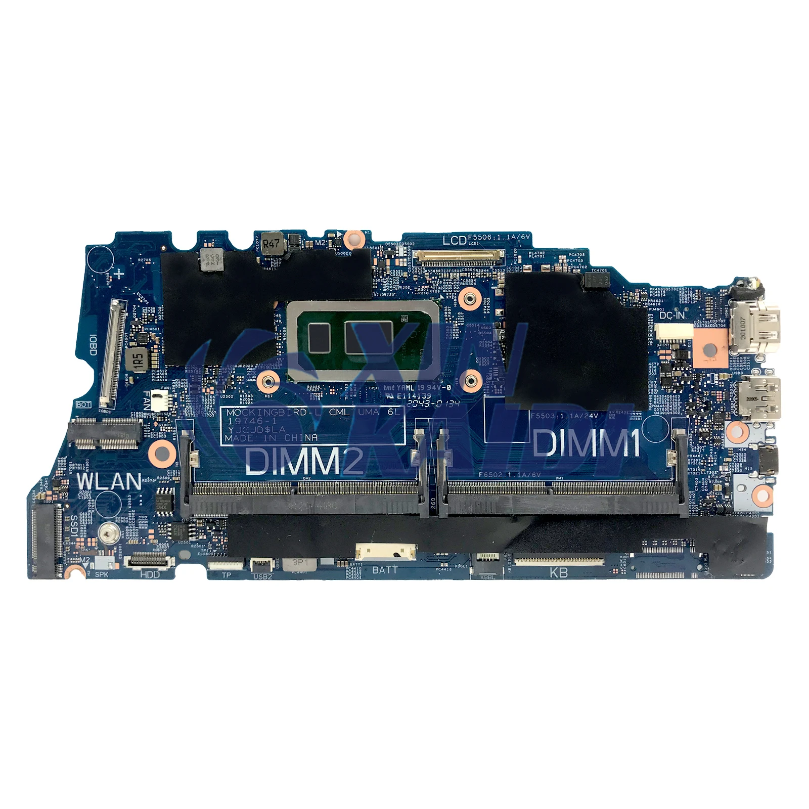 Imagem -02 - Placa-mãe do Portátil para Dell Latitude i3 i5 i7 Cpu da 10ª Geração 3410 3510 0kw9t3 02g2j7 0pd7rh 0dt6k3 197461