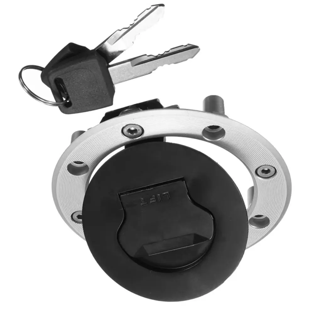 

Lockable Fuel Tank Cap Cover With 2 Keys Motorcycle Oil Gas Tank Cap For Suzuki GSXR600 GSXR700 GSXR1000 Katana600 GSX600F