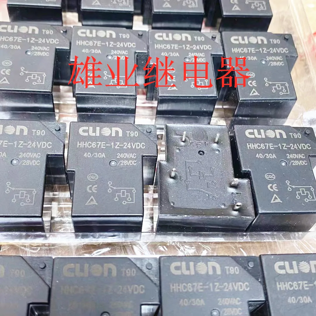 （5PCS/LOT） HHC67E-1Z-24VDC T90 24V 5 40A