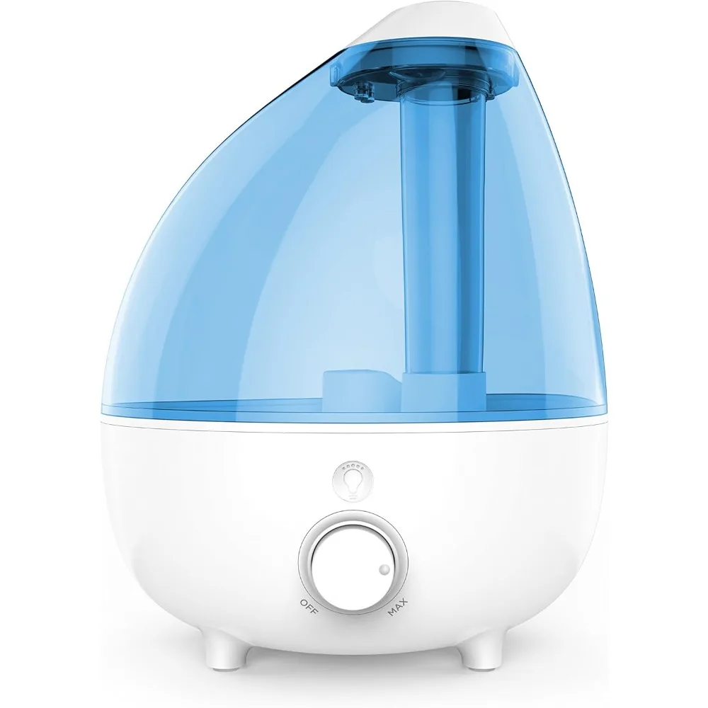 

MistAire™ XL Ultrasonic Cool Mist Humidifier - All Day Operation for Large Rooms, 1 Gallon Tank, Variable Mist Control