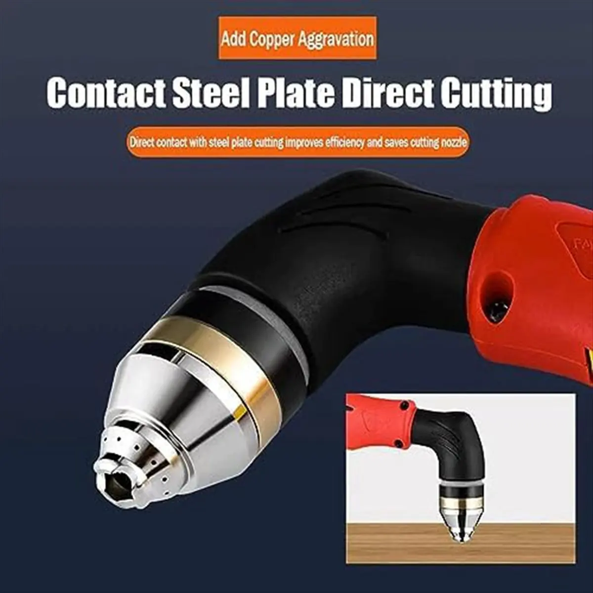 |Modernbuy|P80 Plasma Cutting Nozzle Protective Cover, Plasma Cutter Tips Electrodes Cover, Contactable Protective Cover