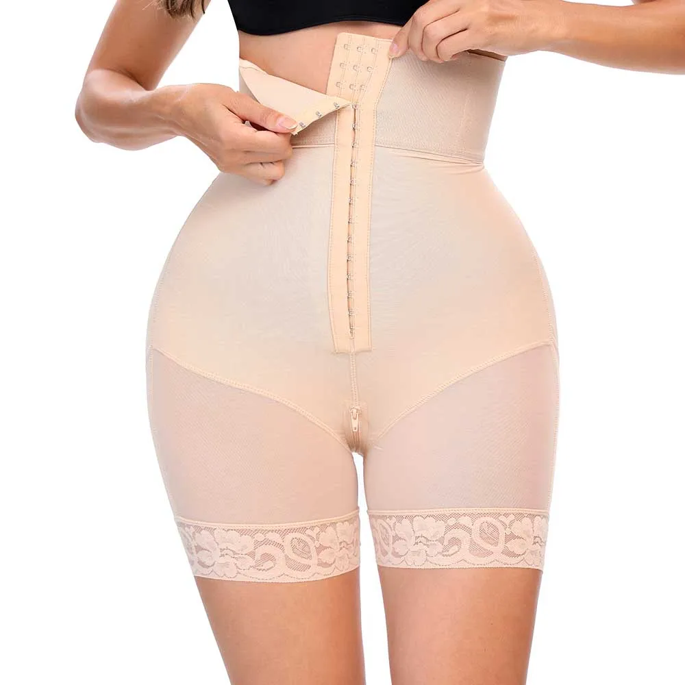 

Женские уменьшающие и корректирующие пояса с высокой талией, корректирующие фигуру, трусики для контроля живота, крючки, корректирующее белье, контроль живота