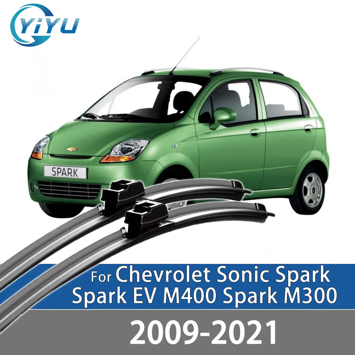 2PCS Auto Front Wischer Klingen Für Chevrolet Sonic Funken Funken EV M400 Funken M300 2009-2021 Windschutzscheibe windschutz Zubehör