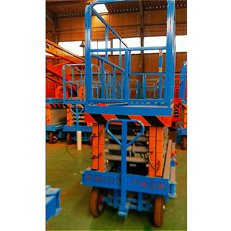 High Quality Lift Platform New 10m Lifting Platform Self-propelled Pallet Hydraulic Towable Skyjack Mobile Scissor Lift 320kg