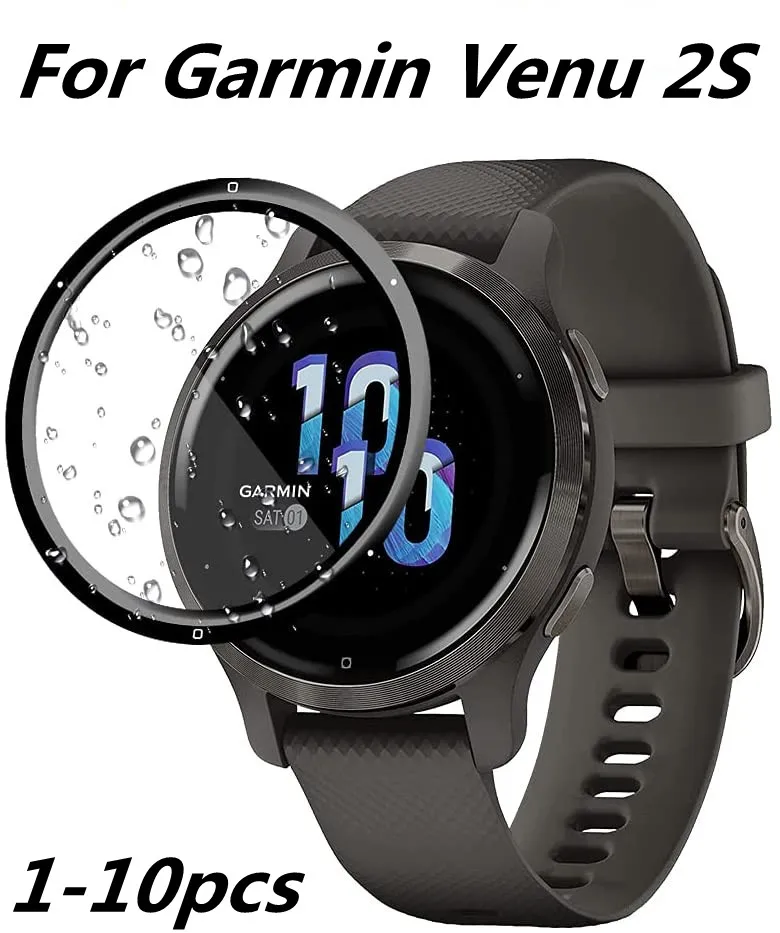 

1/5/10PCS Protector Film for Garmin Venu 2S Screen Protectors Soft Glass For Garmin Watch Venu 2S 40MM Series Watch Accessories