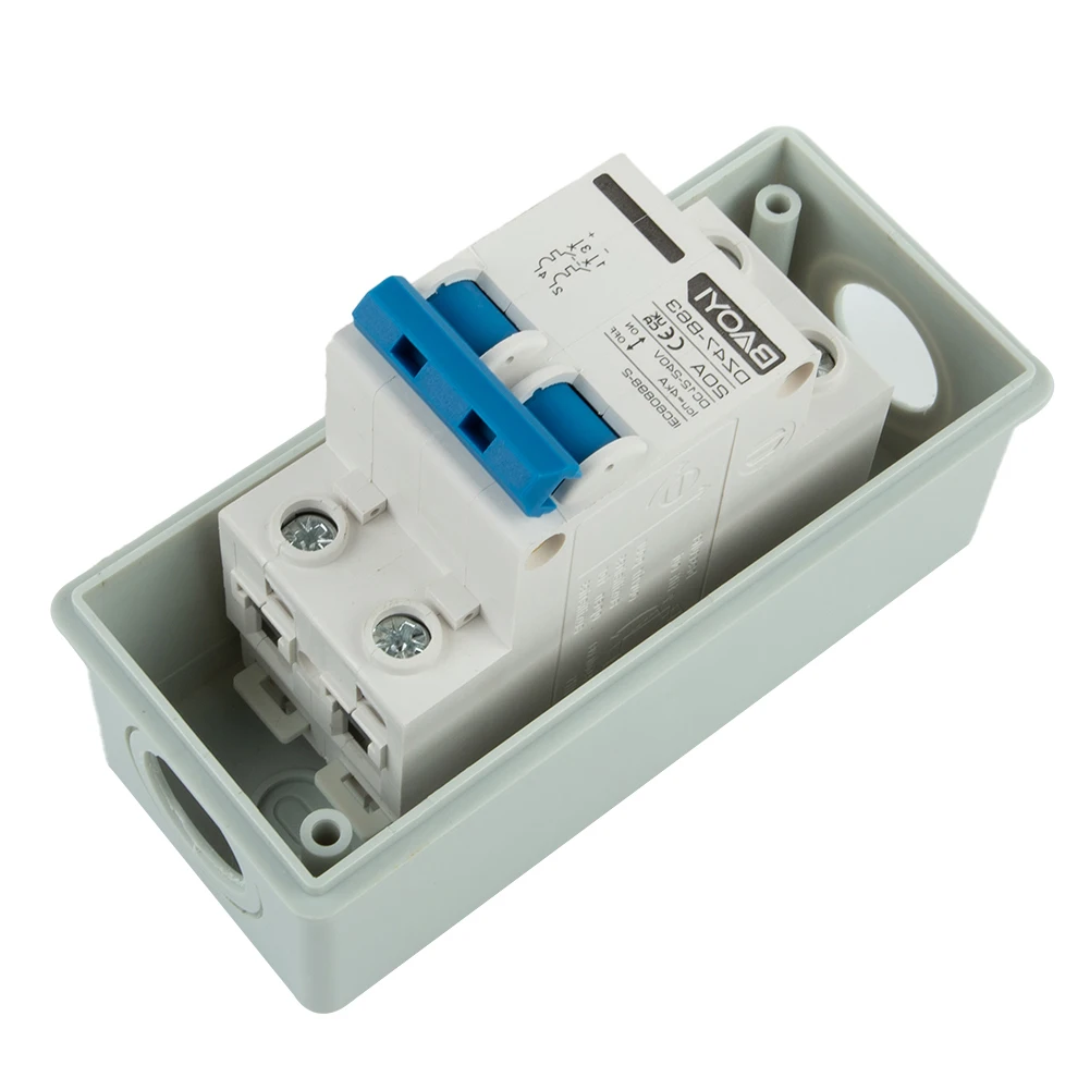 High Quality Practical Brand New Circuit Breaker Isolation Box 18*5.5cm Waterproof Circuit Protection Combiner Box