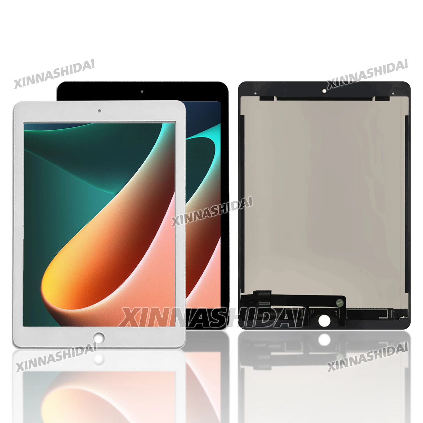 LCD For iPad Pro 9.7 inch A1673 A1674 A1675 Display Replacement Touch Screen Panel Digitizer 9.7 Black White Parts
