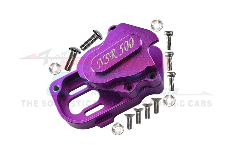 ALUMINIOWA SKRZYŇA BIEGÓW GPM (NOWY DESIGN ODDYŻEWAJĄCY MÓDNE ZMODYFIKOWANE STOSOWANIA) KYOSHO 1/8 Motocykl NSR500