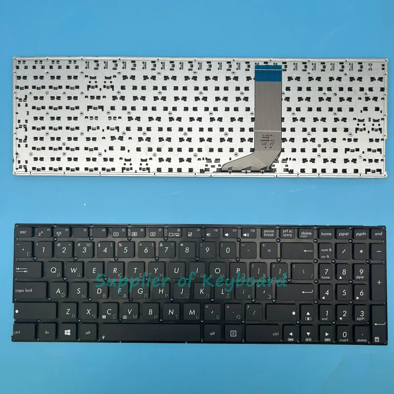 Nowa klawiatura SP/RU do ASUS X556 X556U X556UA X556UB X556UF X556UJ X556UR X556UV X756U R558 R558U R558UA R558UB R558UF R558UJ