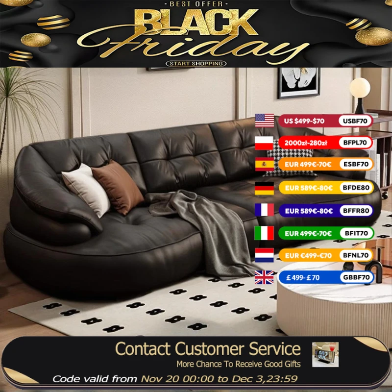 

Luxury 3 Seater Living Room Sofas Aesthetic Black Arm Loveseat Living Room Sofas Modern Nordic Divano Moderno Furniture Home