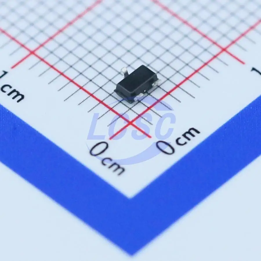 Transistor de efecto de campo de bajo voltaje, dispositivo Original AO3400A, Canal N, 30V, 5.7A, MOSFET SOT-23, marcas de código X0, 10-100 unids/lote