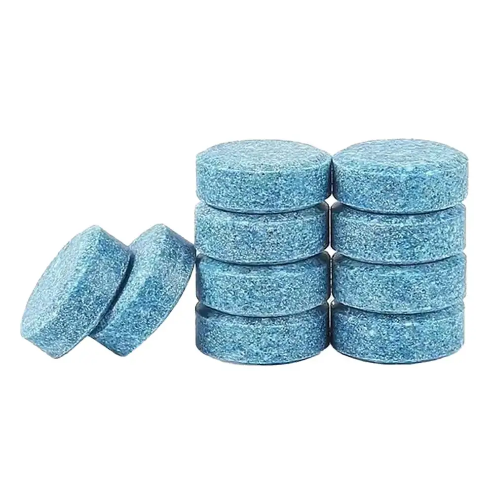 Ganzjahres-Auto-Scheibenwaschanlage, konzentrierte saubere Tabletten, solide für Auto, Zimmer, Küche, Fenster, Glas, WC-Reinigungstablette