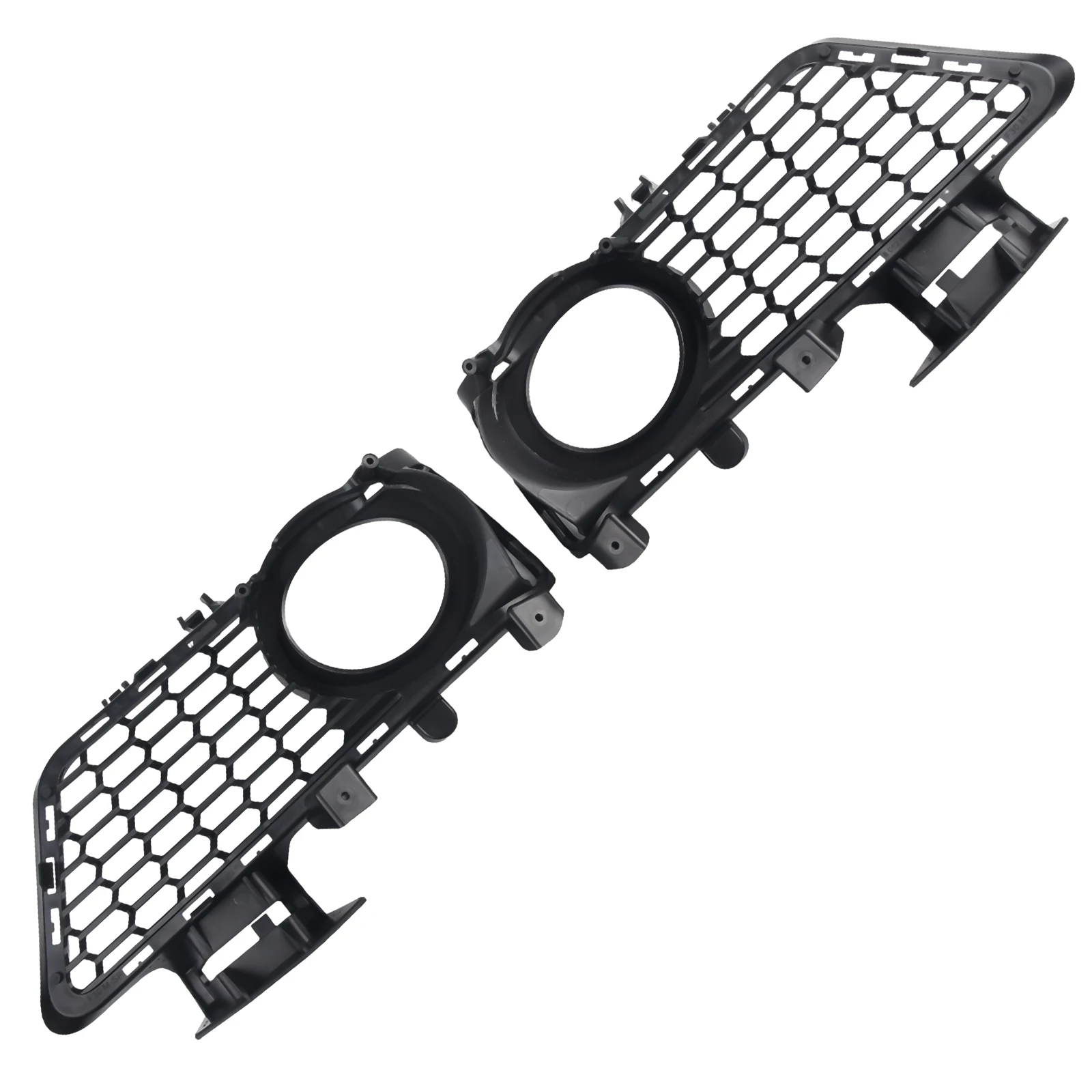Bumper Front Lights Grill Pair Suitable For For For For Your Vehicle Compatible With All The Following Model Versions From \'12