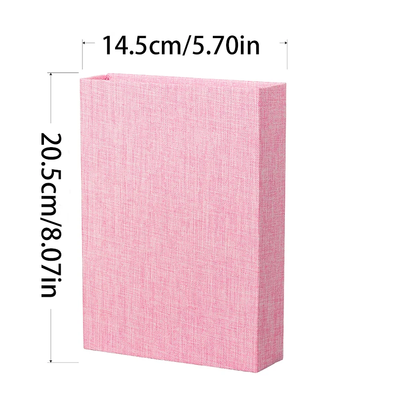 Linen Photo Memory Box,20.5×14.5×4.5cm,Magnetic Hard Cover,for Photos,Tickets,Jewelry,Cards & Gifts